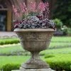 Cheap 😀 Campania International Smithsonian Foliated Scroll Cast Stone Urn Planter 🎁
