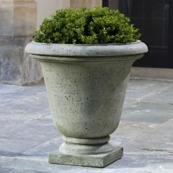 Buy 🛒 Campania International Rustic Hampton Cast Stone Urn Planter 😉