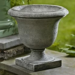 Outlet ❤️ Campania International Litchfield Rustic Cast Stone Urn Planter 🛒