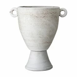 Coupon 🎉 Sprinkle & Bloom Stone Grey Terracotta Urn Style Planter By Sprinkle & Bloom ✨
