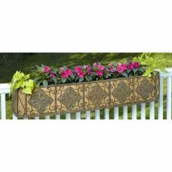 Discount 🔥 Window Boxes Deer Park Ironworks Diamond Window Box With Coco Liner 😍