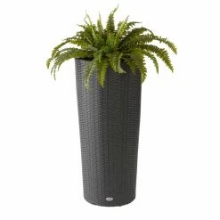 Best reviews of 👍 DMC Products Planter Pots 40 In. Round Resin Wicker Vista Planter ⌛