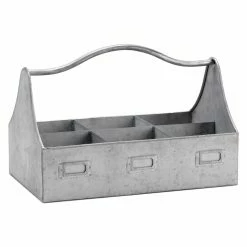 New 🌟 Novelty D And W Silks 10 In. Rectangle Metal Carrier 😍