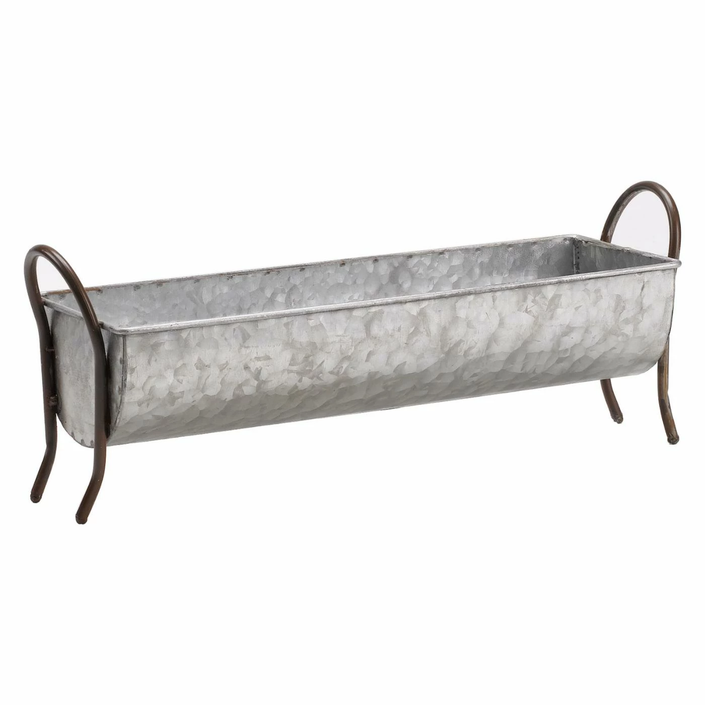 Best Pirce π D And W Silks Rectangle Metal Footed Trough Planter β 1 Best Pirce π D And W Silks Rectangle Metal Footed Trough Planter β