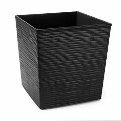 Outlet 🧨 Planter Pots Kasamodern Urban Planter Cubic Ribbed Modern Planter With Insert 😍