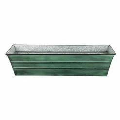 Cheapest 🥰 Minuteman International Window Boxes Achla Designs Galvanized Tin Window Flower Box 🤩