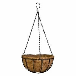 Budget 🔥 CobraCo Black 12 In. Canterbury Hanging Basket Planter ⌛