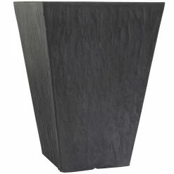 Discount 🧨 Planter Pots Nearly Natural 16 In. Slate Planter 💯