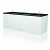 Best Sale 💯 Trough Rectangle Lechuza Trio Cottage 40 Self-Watering Resin Planter 🔥