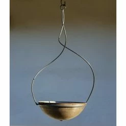 Discount 💯 Hanging Passage Handmade Swirl Frame And 14 In. Planter 👏