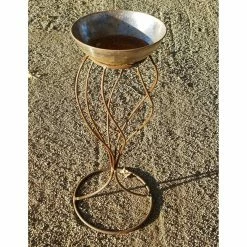 Outlet ⌛ Novelty Passage Handmade Swirl Stand And 10 In. Planter ⭐