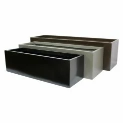 New 🌟 Trough Root And Stock Belmont Rectangle Fiberglass Planter Box 🌟