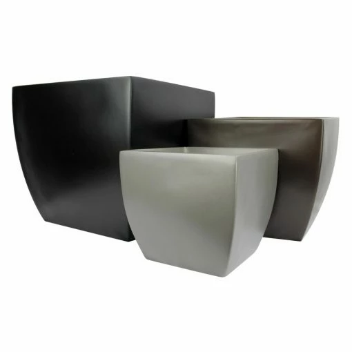 Coupon 😍 Planter Pots Root And Stock Pacifica Square Curved Fiberglass Planter Box ⌛ -Garden Planters & Plant Pots Sales Shop masterROOA010