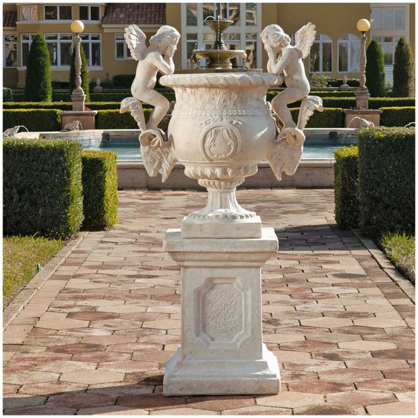 Buy β€οΈ Design Toscano Versailles Cherub Urn With Optional Plinth 𧨠1 Buy β€οΈ Design Toscano Versailles Cherub Urn With Optional Plinth π§¨