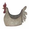 Outlet 😍 Novelty DecMode Farmhouse Iron Chicken Garden Planter ❤️