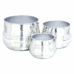 Top 10 ⌛ Novelty DecMode Tall Aluminum Planters - Set Of 3 ❤️