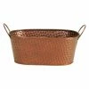 Brand new 😍 Novelty Wald Import Oval 🔨 Hammered Copper Planter 👏