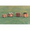 Best Sale 💯 Planter Pots Wood Country Square Cedar Wood Meridian Planter 🔔