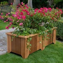 Cheap π Trough Wood Country Rectangle Cedar Wood Pocatello Planter π§¨