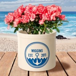 Coupon π Novelty Whitehall Personalized Anchor Established Crock π