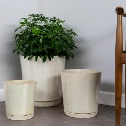 Hot Sale 🥰 Planter Sets Campania International I/O Series Tapered Cylinder - Set Of 3 🌟 -Garden Planters & Plant Pots Sales Shop scaleCIB2787