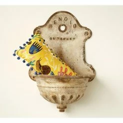 Best deal 🔔 Vertical Gardens 3R Studios Vintage Iron Wall Water Fountain Planter 💯 -Garden Planters & Plant Pots Sales Shop scaleCREC511