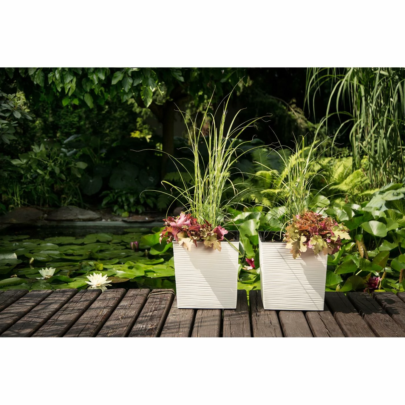 Outlet 𧨠Planter Pots Kasamodern Urban Planter Cubic Ribbed Modern Planter With Insert π 5 Outlet 𧨠Planter Pots Kasamodern Urban Planter Cubic Ribbed Modern Planter With Insert π - Image 5