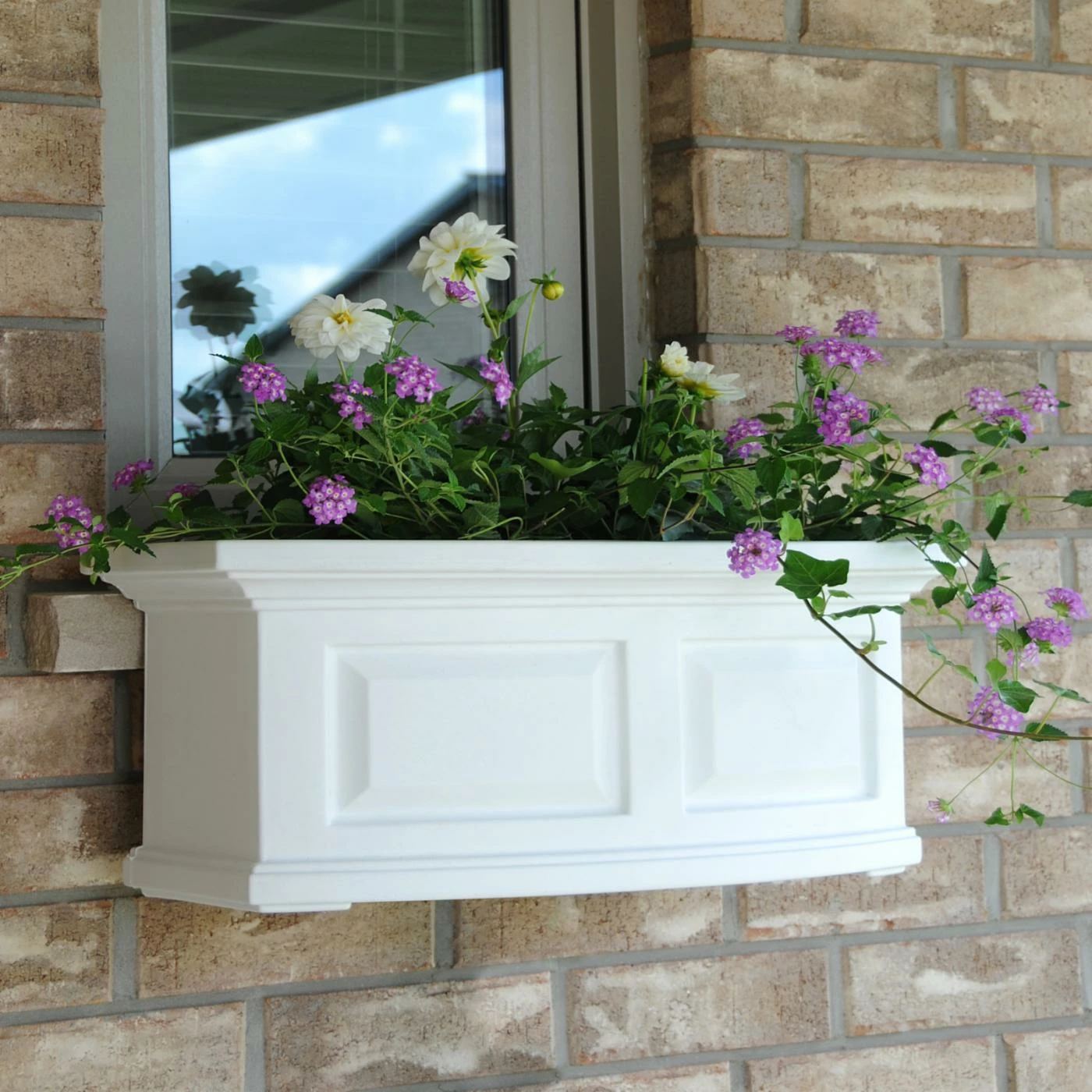 Cheapest ๐ Window Boxes Mayne 24-Inch Rectangle Polyethylene Nantucket Window Box ๐ 4 Cheapest ๐ Window Boxes Mayne 24-Inch Rectangle Polyethylene Nantucket Window Box ๐ - Image 4