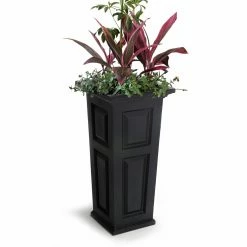 Cheapest 🔥 Planter Pots Mayne Nantucket Self-Watering Tall Patio Planter 😍 -Garden Planters & Plant Pots Sales Shop scaleMMI019