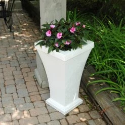 Wholesale 🥰 Planter Pots Mayne Bordeaux Tall Patio Planter ✨ -Garden Planters & Plant Pots Sales Shop scaleMMI114