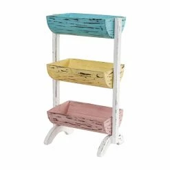 Best deal 💯 Novelty Nearly Natural Farmhouse Multipurpose Stand Planter 💯 -Garden Planters & Plant Pots Sales Shop scaleNN2358