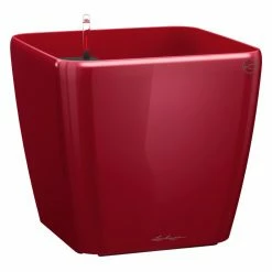 Hot Sale ✨ Planter Pots Lechuza Quadro Premium LS Indoor/Outdoor Self-Watering Planter 🌟 -Garden Planters & Plant Pots Sales Shop scalePML055