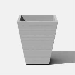 Wholesale 😍 Commercial Veradek Pro Series Linear 30 In. Grooved Outdoor Square Planter ❤️ -Garden Planters & Plant Pots Sales Shop scaleVERA047